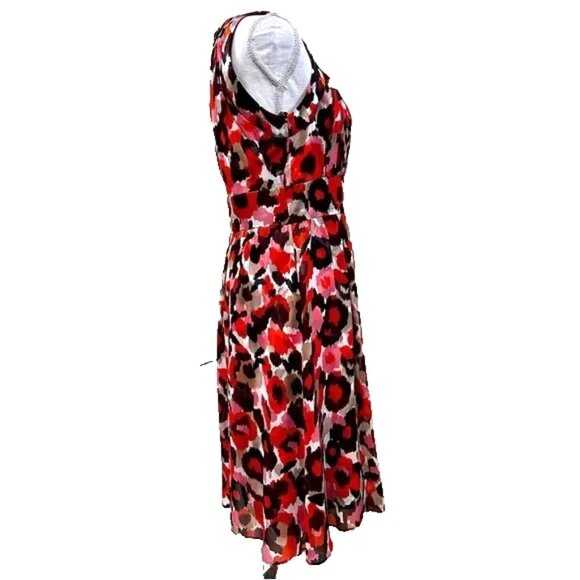 Donna Ricco New York Dress Silk Sleeveless 12P - Picture 3 of 7